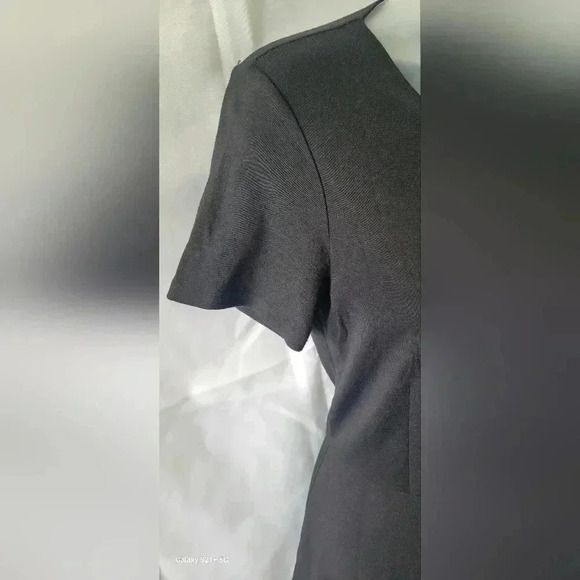 SIZE 6 THEORY dress Karline Idol Jersy A-Line Stretch Classic Career - Picture 4 of 11